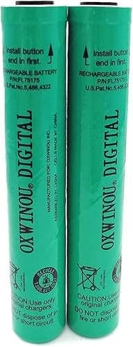 Miniatura 5 de Batería digital compatible con Streamlight Stinger DS LED HP XT 75175 75375 75813 75810 76000 76300 PolyStinger Pelican M9 FL126 3.6V 1800mAh Ni-CD