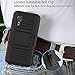 Ailiber Compatible with Samsung Galaxy Xcover 5 Case, Galaxy X Cover 5 Belt Clip Holster with Screen Protector, Kickstand Holder Mounting Plate, Rugged Shockproof Heavy Duty Cover for Xcover 5-Black