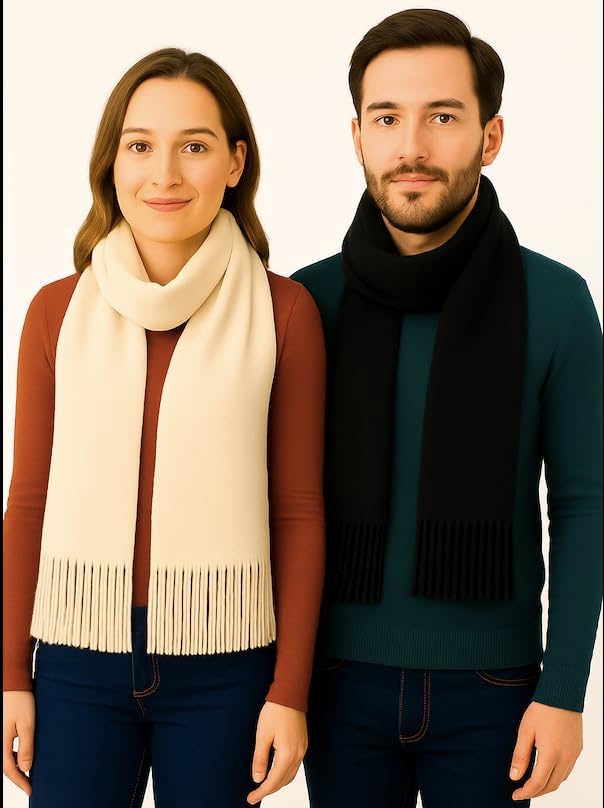 TINKUY PERU Alpaca Wool Blend Scarf – Handmade in Peru – Soft, Warm & Lightweight – Unisex Winter Shawl – Luxury Gift - Image 3