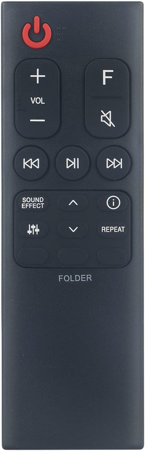VINABTY AKB75595361 AKB75595331 Replacement Remote Control Compatible with LG Soundbar GX SL4Y SN4 SN5Y SN6Y SN7Y SN4.DMYSLLK GX.DAUSLLK SL4Y.DAUSLLK SN4.DAUSLLK GX.DEUSLLK SN7CY