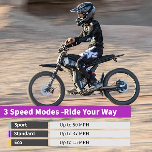Image of Bootime GT73 Pro / GT73 Electric Dirt Bike for Adults /Teens - 50 / 37MPH High-Speed, 25 inch Fat Tires & Removable Battery(60 /48V), All-Terrain Off-Road eBike for Snow, Sand