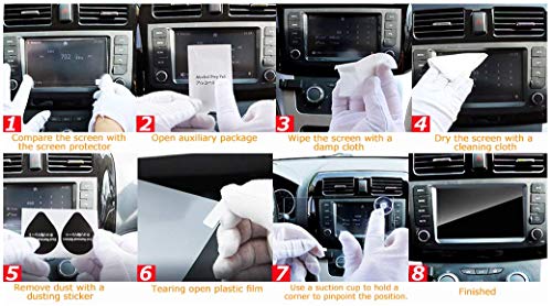 LFOTPP Screen Protector for 2016-2020 2021 Volvo V90 XC90 S90 XC60 V60 S60 XC40 SPA Sensus 8.7 Inch Car Navigation Screen Protector,9H Tempered Glass Infotainment Screen Center Touch Screen Protector Anti Scratch High Clarity