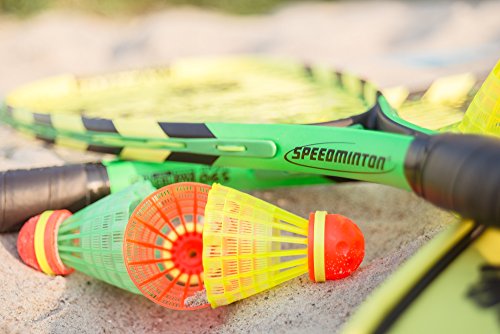 Speedminton Set 400051 für Unisex Einsteiger im Crossminton