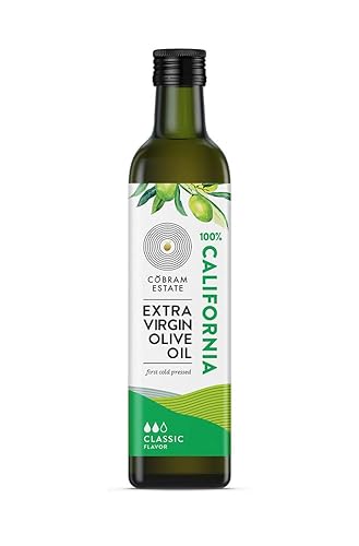 Caja de 6 – Aceite de oliva Cobram Estate de 25.4 fl oz (Clásico, California 100% AOVE)