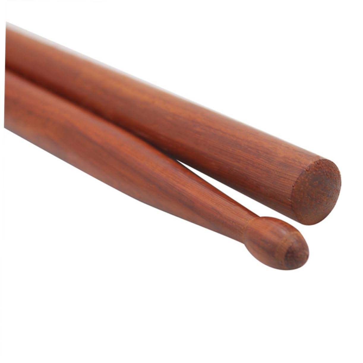 ibasenice 3paia Bacchette Per Batteria Legno Con Punta Bacchette Percussione Resistenti e Comode Per Band Giovanili e Musicisti Finitura Naturale e Materiale