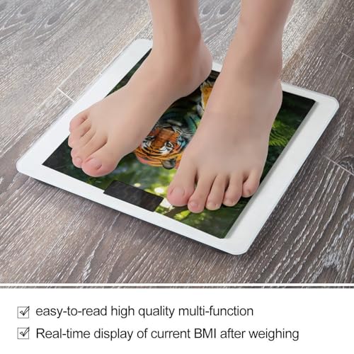 Báscula Digital de Peso Corporal Jungle Animal con Pantalla LCD miniatura 5