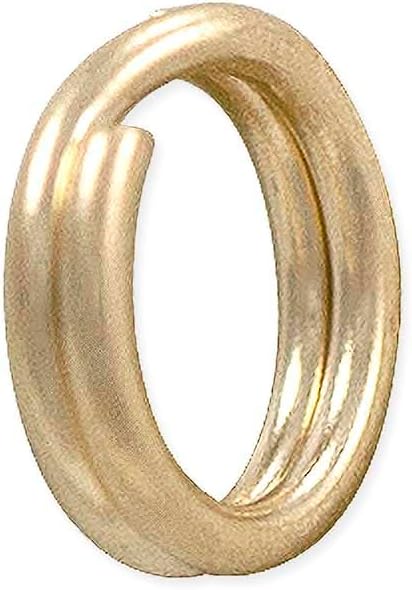 JewelrySupply 4.5mm 14k Yellow Gold Split-Ring (1-Pc)