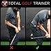 TOTAL GOLF TRAINER Hip - Swing Improvement Aid Precise Hip Rotation, Power, & Consistency - Golf Training Tool for Perfect Swings - Correct Faults and Enhance Your Game