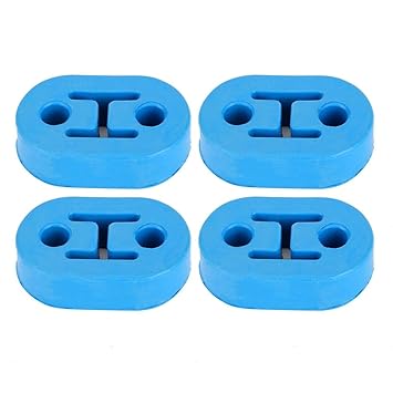 Silicon Muffler Exhaust Hanger, 1/2'' Muffler Exhaust Hanger, Blue 12Mm-1/2'' for Car automobile