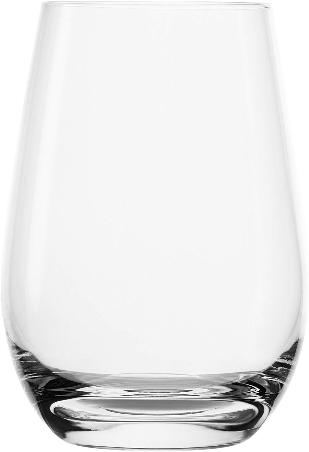 Stölzle Lausitz Becher, 465ml, 12er Set, spülmaschinenfest: Robustes Trinkglas, echter Allrounder, ideal für sämtliche Kaltgetränke 3520012 x 2 + Gratis 4er Set EKM Living Edelstahl Trinkhalme