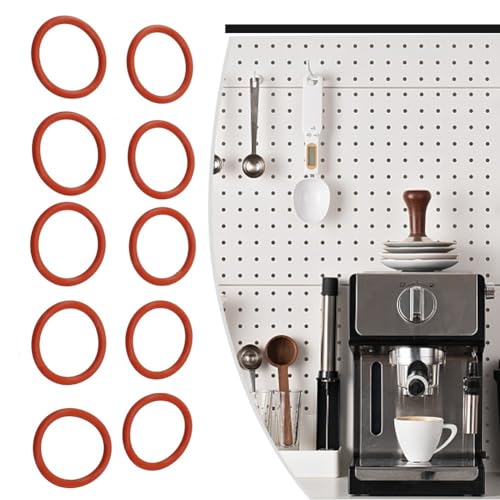NEIQIUWING Anillos tóricos de silicona VMQ de 32 x 4 mm para cafeteras automáticas Saeco, grado alimenticio, resistentes al calor hasta 200 °C, 10 unidades