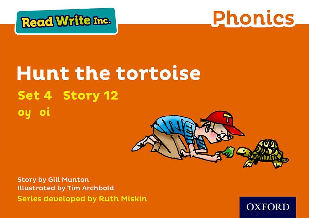 Hunt the Tortoise (Orange Set 4 Storybook 12) (Read Write Inc. Phonics)