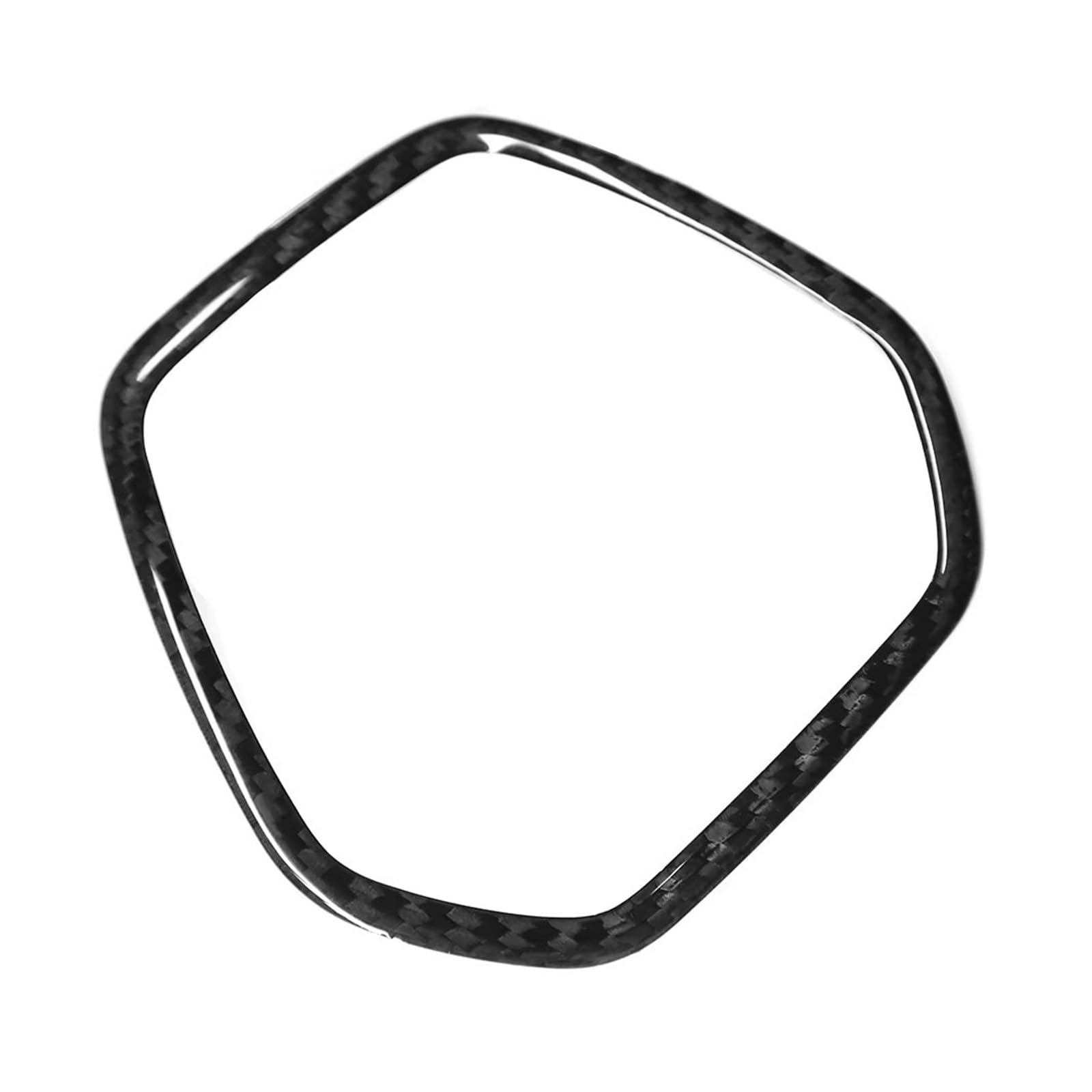 for Corvette C8 Z51 Z06 for Stingray 20-24 Carbon Fiber Interior Steering Wheel Center Decoration Frame Cover Sticker Trim Cover Trim Car Interior