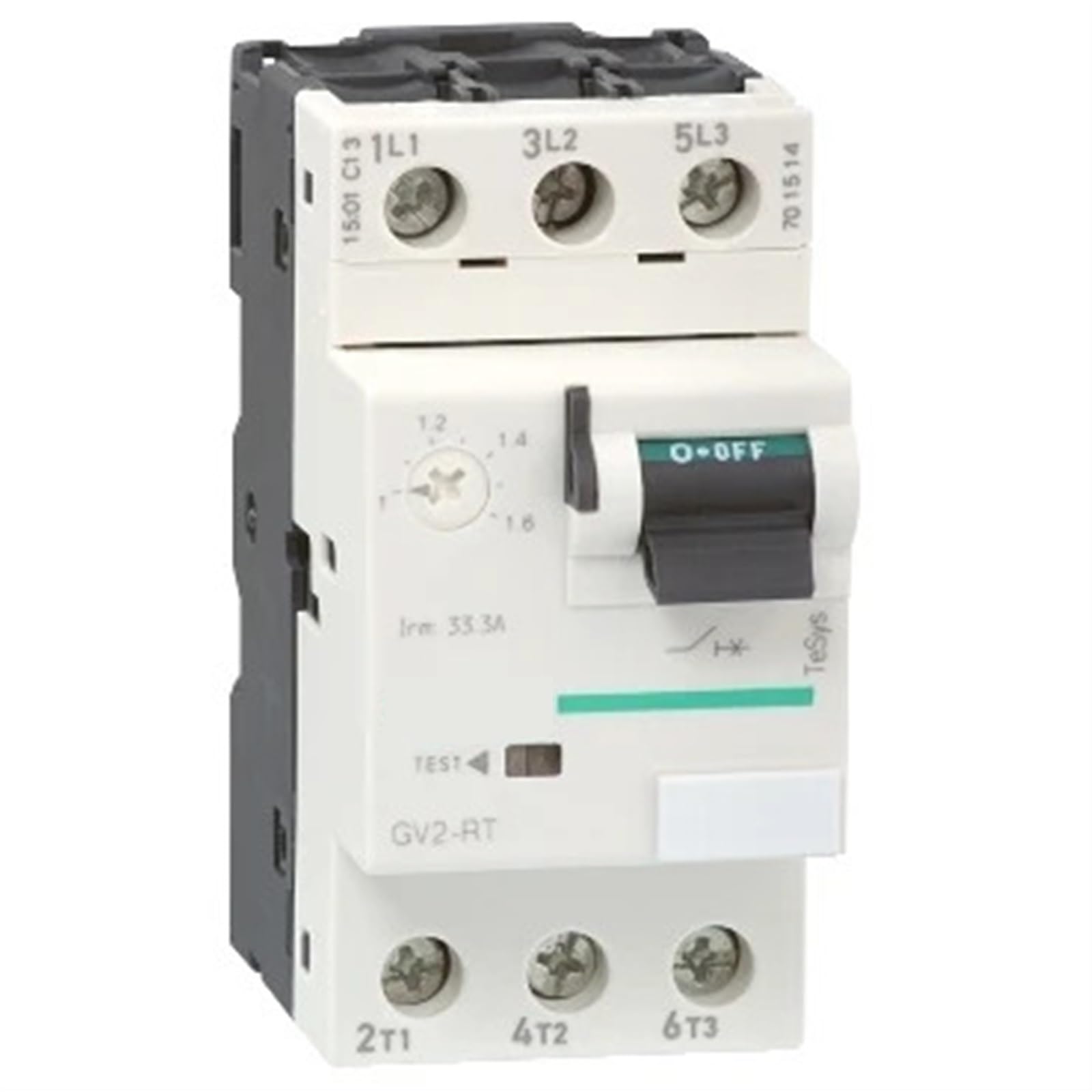 Interrupteur GV2-RT06 de protection magnéto-thermique 1-1,6A haute précision