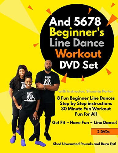And 5678 Beginner's Line Dance Workout DVD Set