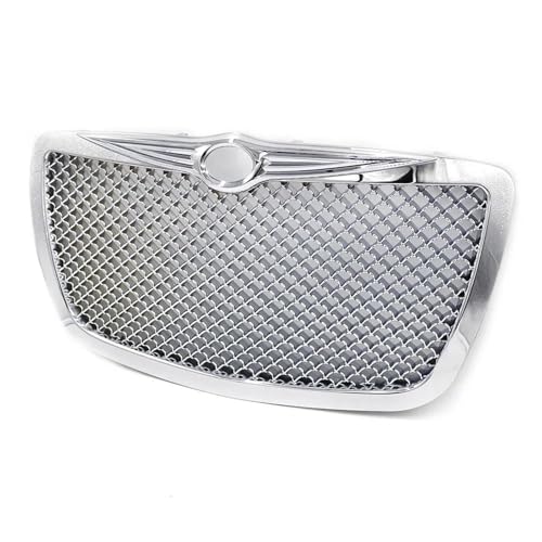 Grilles course pour Chrysler 300 look personnalisé argent pour vos rassemblements auto