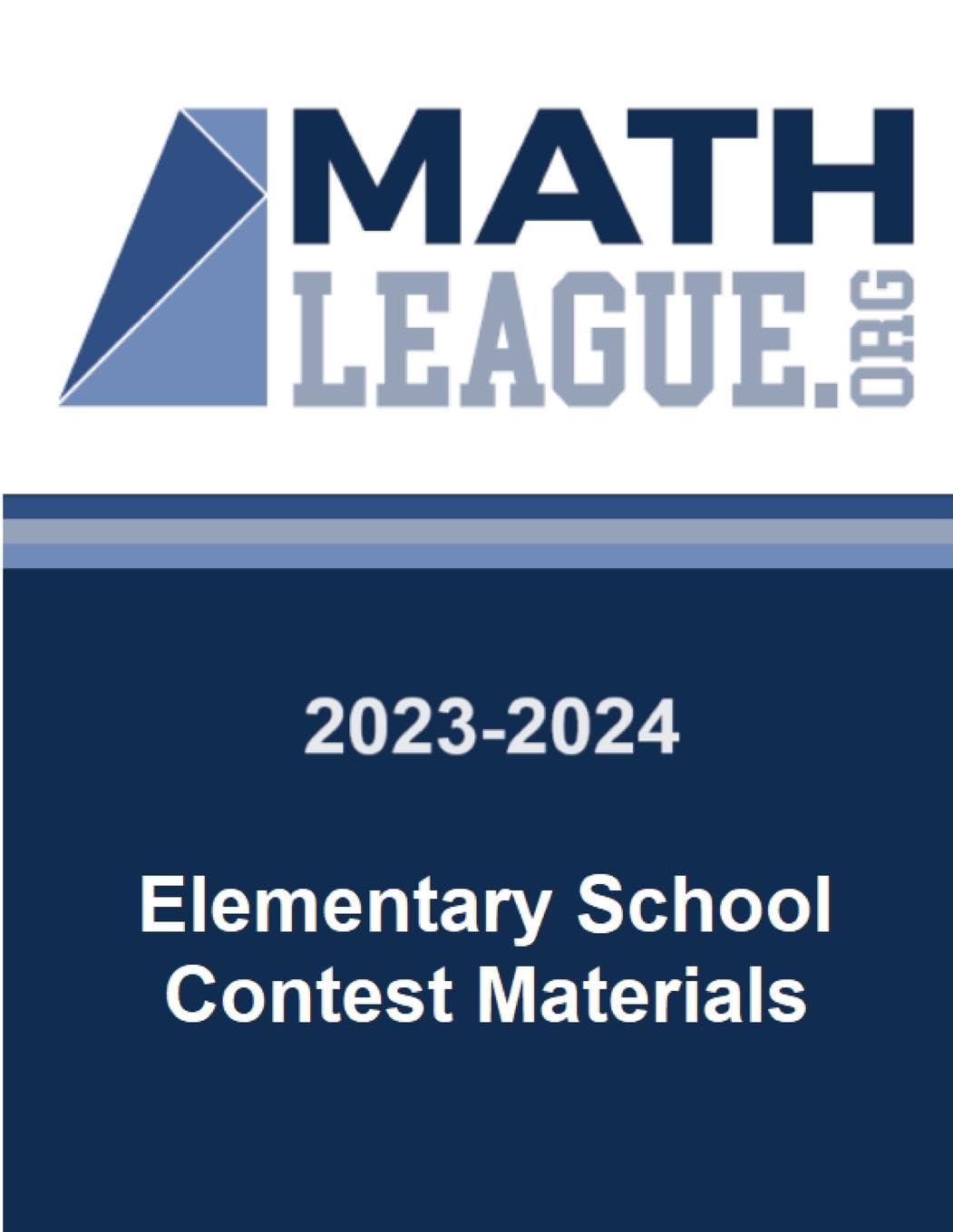 2023-2024 Elementary School Contest Materials