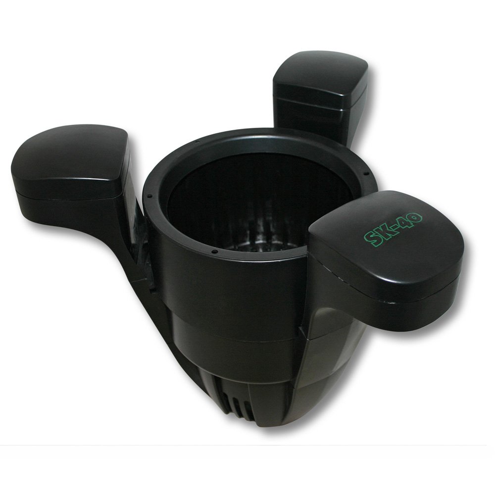 SunSun Kit Complet: CBF-350 Filtre de Bassin jusqu'à 12000 L Biologique, NEO10000 Pompe de Filtration 10000l/h 80W, CUV-672 Lampe UV UVC Clarificateur avec 72W, SK-40 Écumeur avec Pompe 3000l/h 60W
