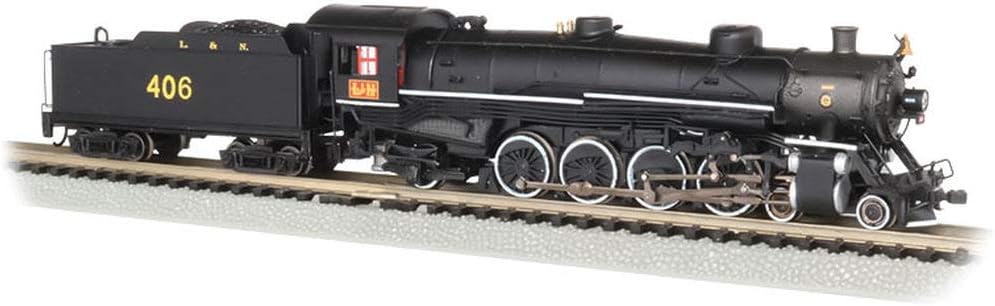 Equiped Steam Locomotive L\u0026N #406 - N 