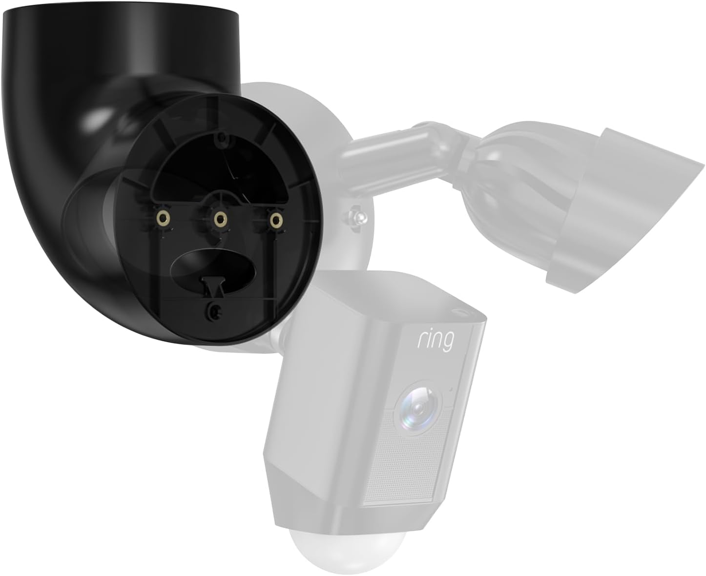 Eave Mount for Ring Floodlight Cam Wired Pro/Plus,Ring Floodlight Cam Pro (2nd Gen), Blink Wired FloodLight Camera &Wyze Flood Light Camera V2/Pro and Roku Floodlight Cam