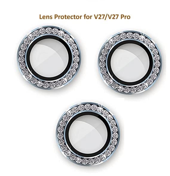 Image of (New 9H 3D CAMERA CAP /Black) Designed for Samsung Galaxy A54 Camera Lens Protector Tempered Glass Screen Protector for Samsung Galaxy A54 5G.