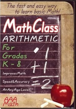 CD-ROM Math Class Arithmetic for Grades K-8 Book
