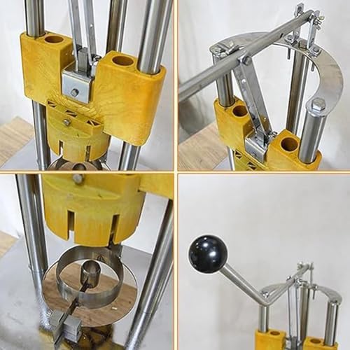 Pelador y descorazonador de piña de acero inoxidable, herramienta profesional para pelar frutas para cocina, uso en catering