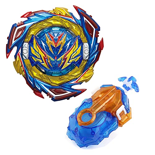 B187 - Juego de peonzas para niños con Lanzador Bey Battle Tops Burst Turbo, Traje para el Primer Intento Jugador, Juguete para niños