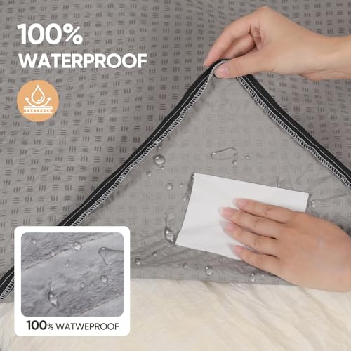 Lit pour chien lavable et étanche matelas orthopédique pour salon