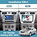 [2+64G] for Chrysler Sebring 2007 2008 2009 2010 Android Car Radio with Wireless Carplay and Android Auto - 9 Inch Touchscreen Car Stereo - DSP/Multiple UI/WiFi/GPS/SWC + AHD Backup Camera