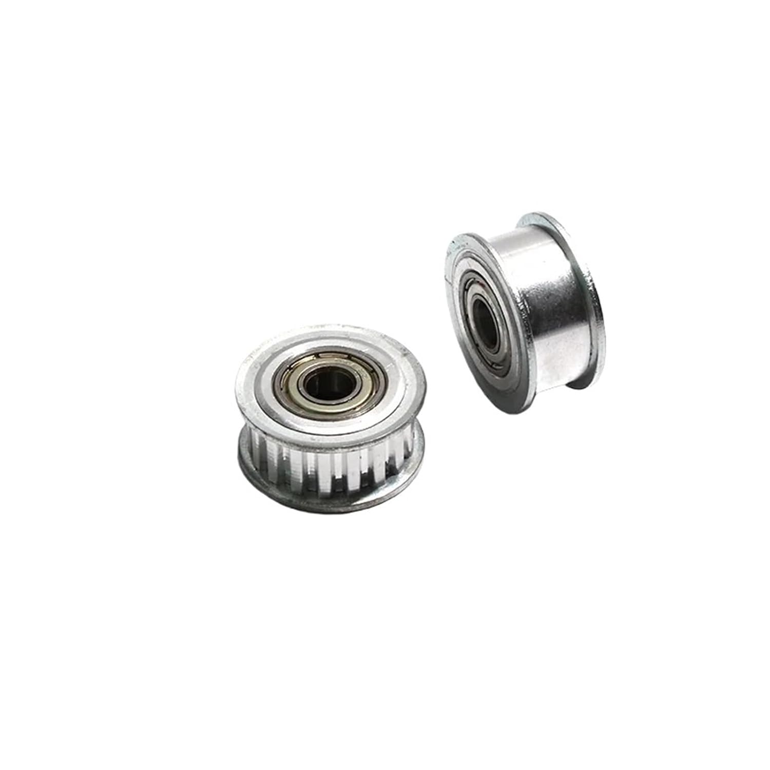 Pulley with Bearings 18Teeth Transmission Idle Pulley Belt Width 11mm XL-18T Idler Pulley Teeth Pitch 5.08mm(6mm,Without Teeth)