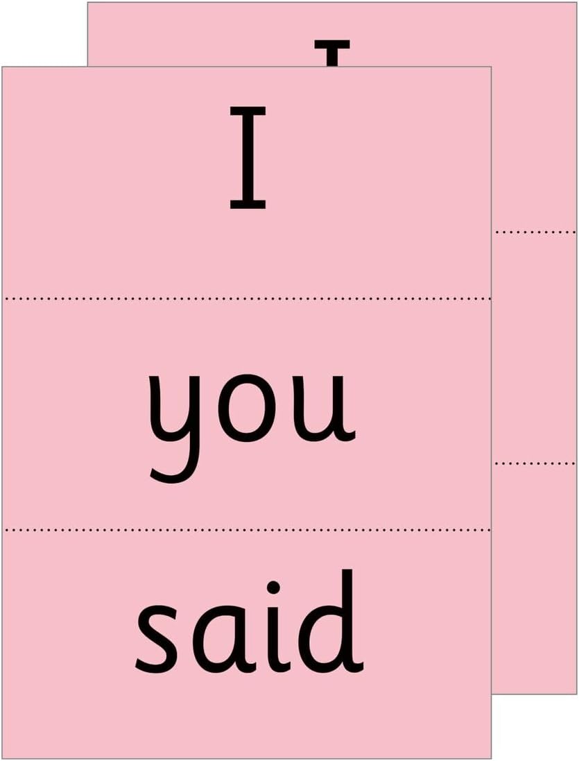 Read Write Inc Phonics Red Word Cards