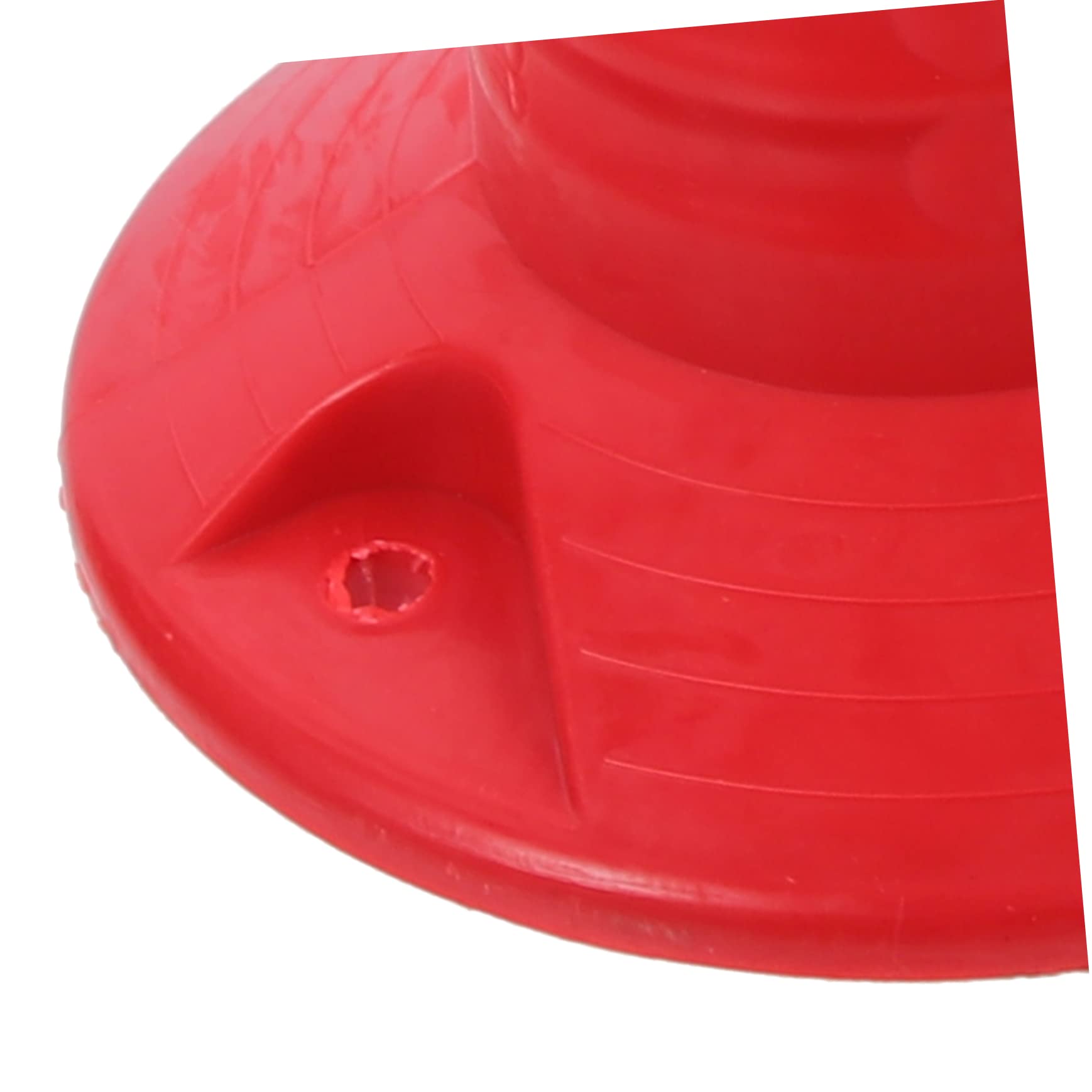 HOMOCONO Crash Column Stanchion Post Safety Warning Column Traffic Cones Reflective Anti-Collision Warning Pile Traffic Post Safety Yellow Paint Road Barrier Traffic Safety Barrier Plastic