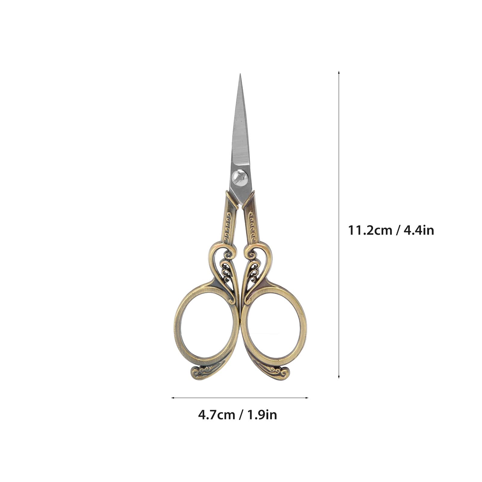 Vintage Schere, Edelstahl Stoff Set, Bündel, Basteln für Stickerei Handarbeit