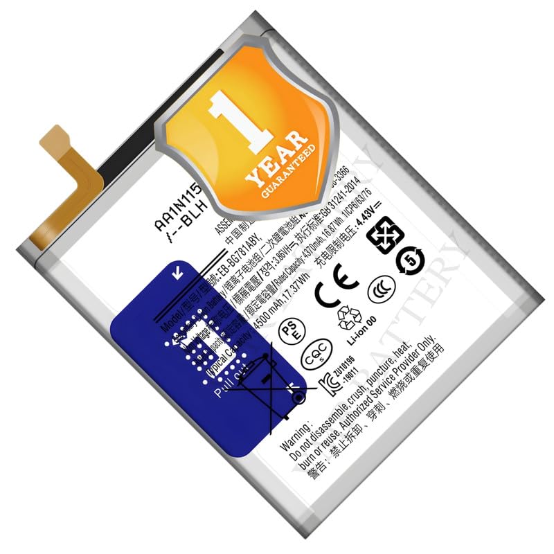 Image of Original EB-BG781ABY Battery for Samsung Galaxy A52 4G (SM-A525F) | A52 5G (SM-A526B) | A52s 5G (SM-A528B) | F52 5G (SM-E5260) | S20 FE 4G (SM-G780F) | S20 FE 5G (SM-G781B) - (4500mAh) 1 Year Warranty