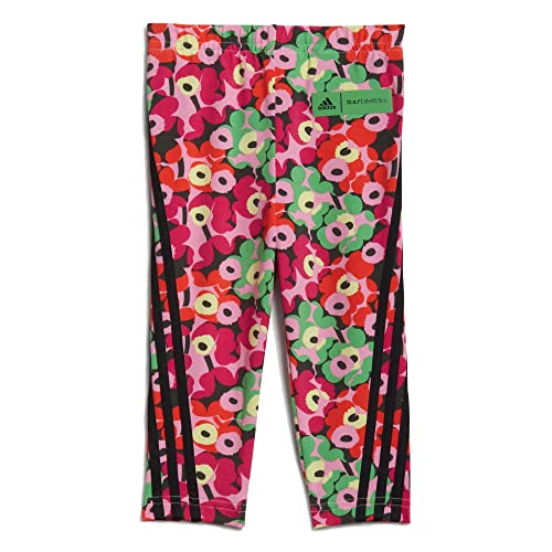 adidas X Marimekko Baby and Toddler Girls Summer Tights and Tee Set3