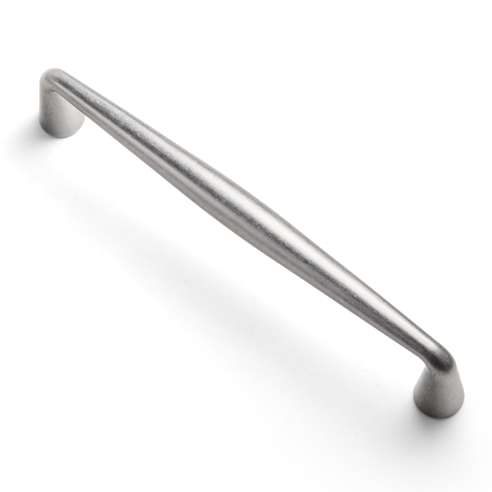 Goo-Ki Tiradores de gabinete de aleación de zinc plateado envejecido, centro de agujero de 128 mm, accesorios de lujo asequibles para dormitorio, cocina, paquete de 6