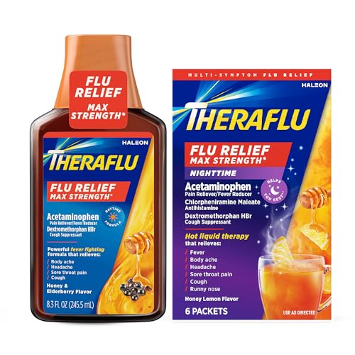 Theraflu Day and Night Pack, 8.3 fl oz Syrup...