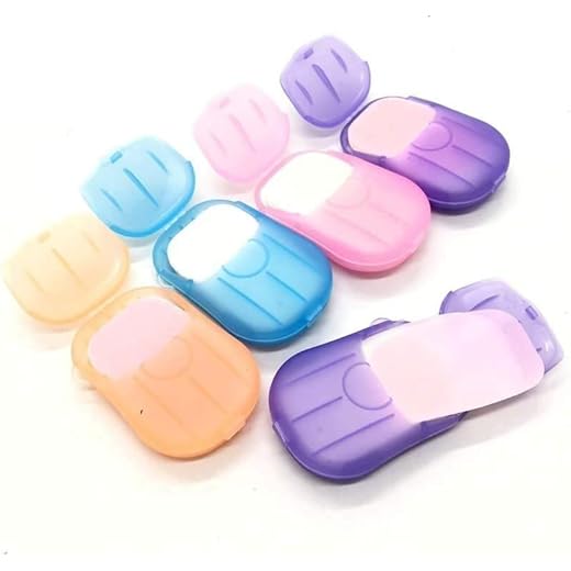 ETSAP Travel Soap Strips - Scented Handwashing Sheets - 40 S