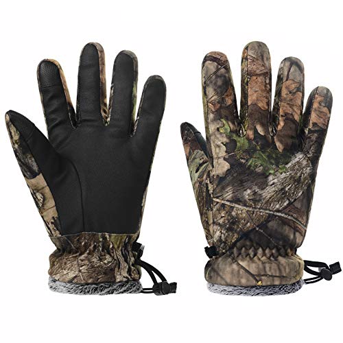 EAmber Camouflage Hunting Gloves Full Finger Winter Windproof Accessories