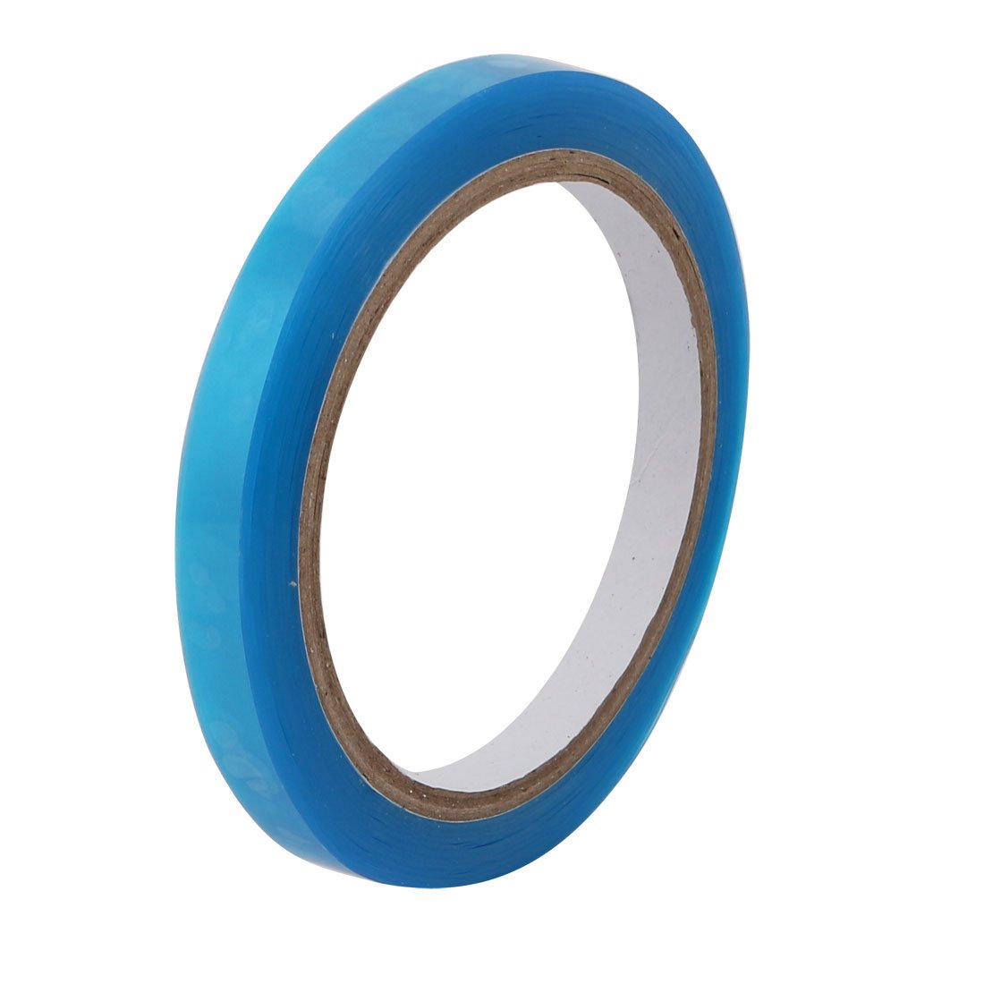 Aexit Easy-clear Single Electrical equipment Sided PET Film Tape Transparent Blue 50M Long 10mm Wide