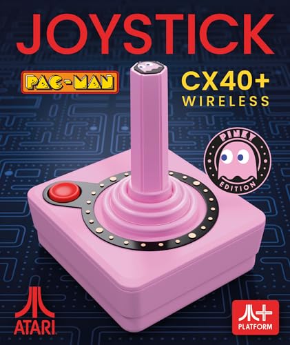 Retro Games Ltd, Joystick Wireless Atari CX40+ Pinky Edition - 2