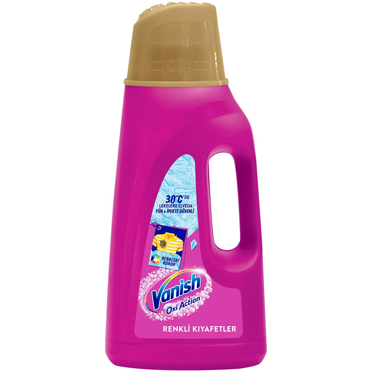 Vanish Kosla Multipower Renkliler için Leke Çıkarıcı ve Çamaşır Deterjanı Güçlendirici Sıvı (1 x 2000 ml)