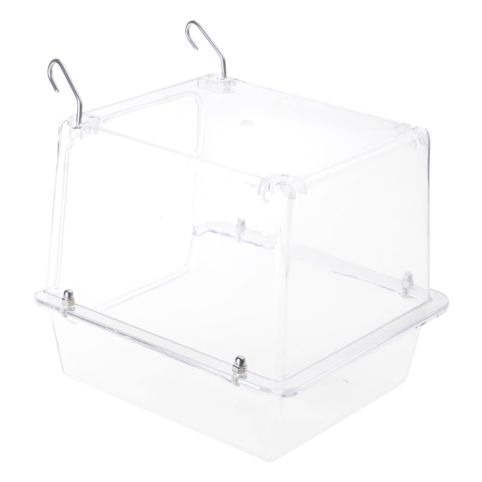 NEWFT Shower Box Feeder,Sleeping Nest,Small Birds for Pet Accessories Bath Box with for Pet