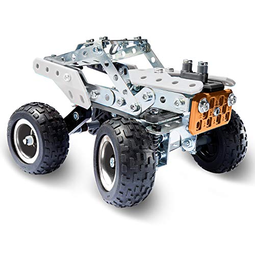 51PXb0H37CL MECCANO - Super Truck 15 MODÈLES - Véhicule avec Direction et Suspensions Fonctionnelles - Jeu de Construction - 6052632 - Jouet Enfant 10 Ans et +