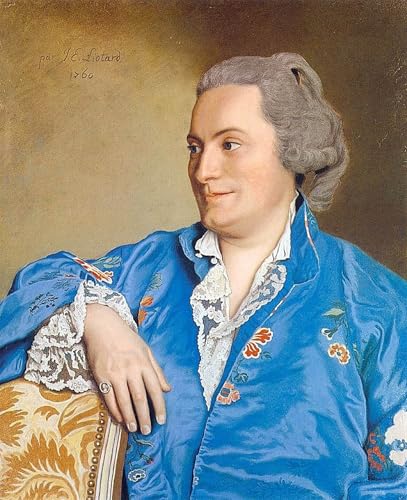 Pintura al óleo clásica de Jean Étienne Liotard en lienzo impreso de 60x90cm