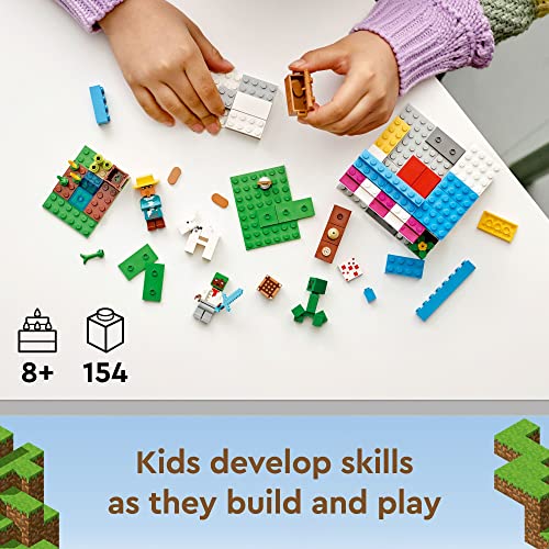 Lego Minecraft The Bakery 21184 - Building Toy Set For Kids, Featuring 3 Figures And A Goat, Game Inspired Play With Village And Treasure Chest Accessories, Great Gift For Girls And Boys Ages 8+ #TOP2