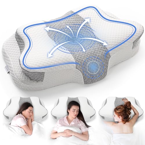 XJIANFU Memory Foam Kissen,Orthopädisches Kopfkissen,...