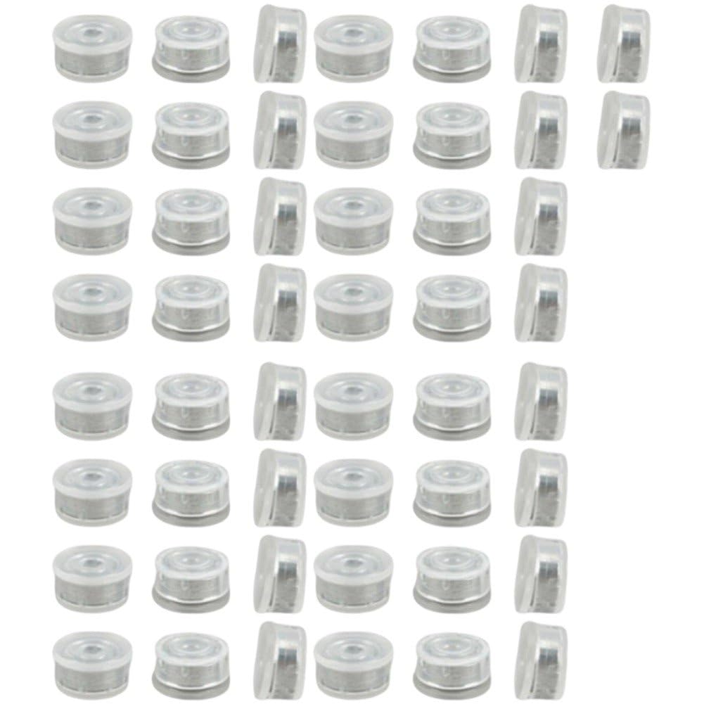 Fituenly 50Pcs Mini Rotating Bearings, 360° Rotation Ball Bearing Accessories for Scrapbooking, DIY Crafts Windmill Spinner Mechanism Tools