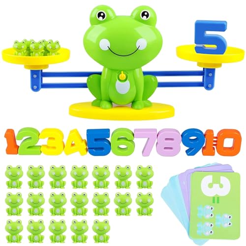 AUGEN Frog Balance Math Toy for Kids 3+ Years | Educational ...